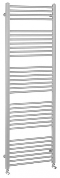 AQUALINE Fürdőszobai radiátor, egyenes, 600x1700mm, 914W, strukturált ezüst