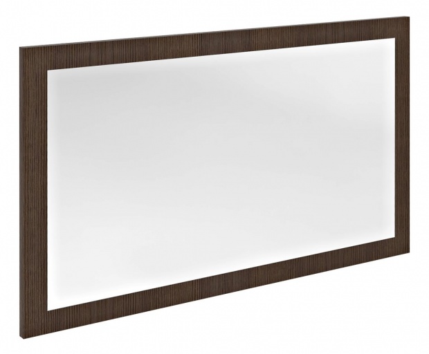 NIROX keretes tükör, 100x60x3 cm, rusztikus fenyő