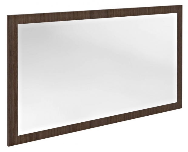 NIROX keretes tükör, 120x70x3 cm, rusztikus fenyő