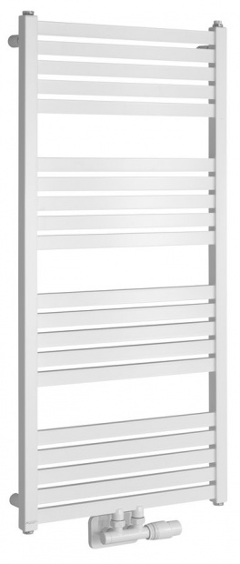 BRUCKNER GRUNT fürdőszobai radiátor, középső bekötés, 500x1050mm, fehér