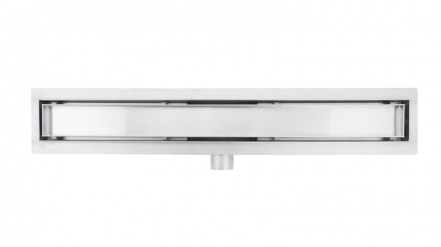 AREZZO design 2in1 800 mm-es rozsdamentes acél folyóka