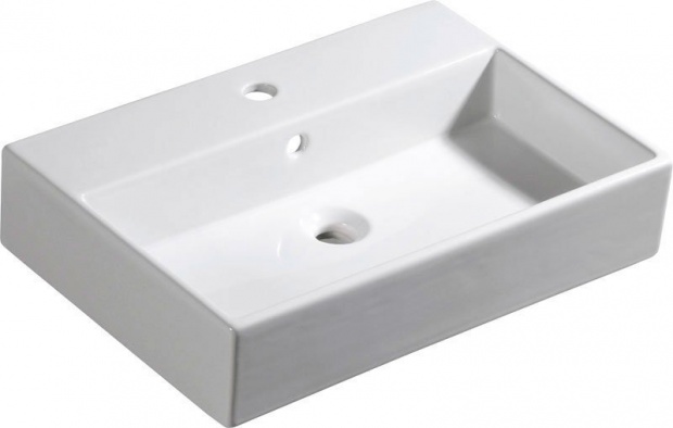 ISVEA PURITY Pultra szerelhető kerámiamosdó, 60x13x42cm