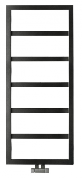 DENALI fürdőszobai radiátor, 550x1336mm, 411W, struktúrált antracit