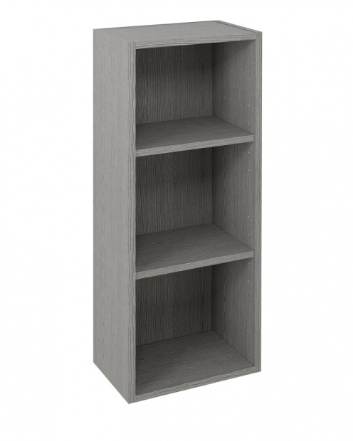 ESPACE felsőszekrény, ajtó nélkül, 35x94x22cm, ezüst tölgy