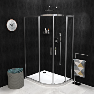 GELCO SIGMA SIMPLY íves zuhanykabin, 1200x900mm, R550, transzparent üveg