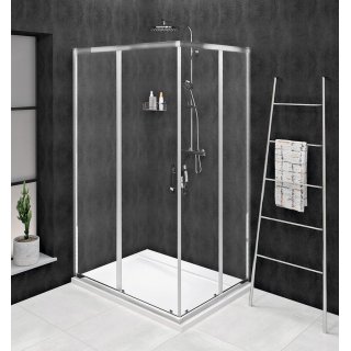 SIGMA SIMPLY szögletes zuhanykabin 1000x900mm, balos/jobbos, sarokbelépős