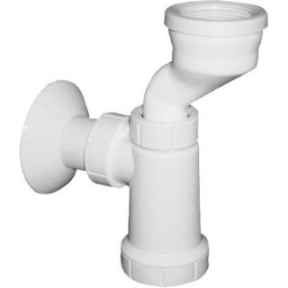 BRUCKNER Piszoár szifon rozettával, 40 mm
