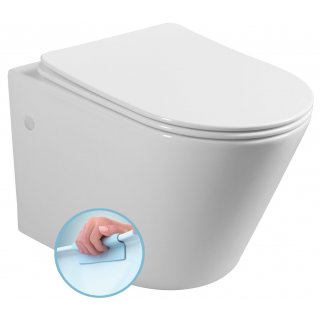 PACO RIMLESS fali WC, ülőke nélkül, 36x52cm (PZ1012R helyett)