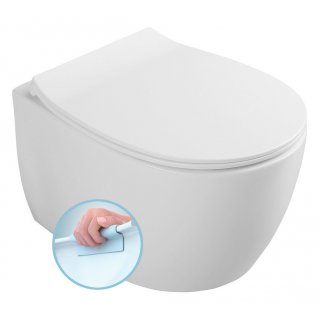 ISVEA SENTIMENTI fali WC, Rimless, 36x51cm ( smartFixPlus)