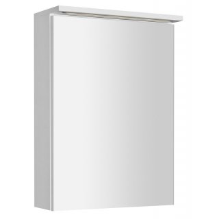 AQUALINE KAWA STRIP tükrösszekrény, LED világítással 50x70x22cm, fehér