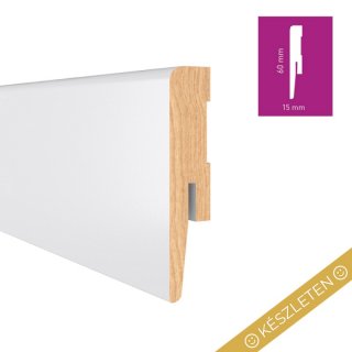 PAINT-IT fehér MP0602 6 cm magas festhető szegőléc