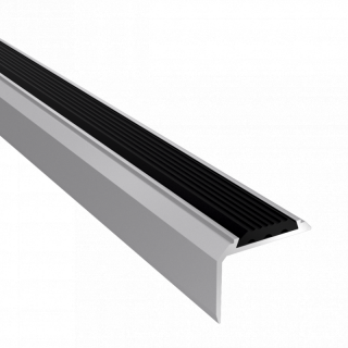 Lépcsővédő profil PS6 A1 ezüst 1,2 m