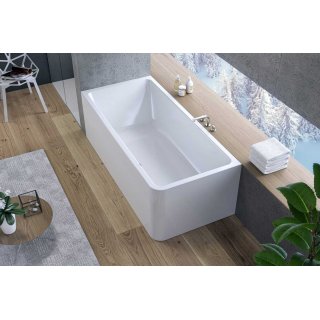 Elektra SP falhoz állítható fürdőkád, jobbos és balos kivitelben