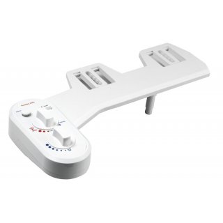 AQUALINE EASY CLEANING Super WC-ülőkére szerelhető bidé, hideg és meleg vizes 