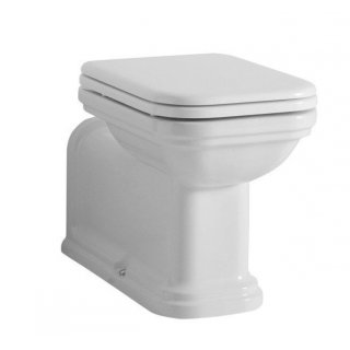 KERASAN WALDORF álló WC, alsó/hátsó kifolyású, 37x42x65cm