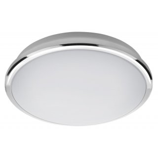 SILVER mennyezeti LED világítás, 10W, 230V, d: 28cm, króm